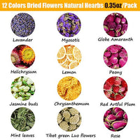 Kit de hierbas naturales de flores secas para hacer resina, jabón y velas. - Arteztik
