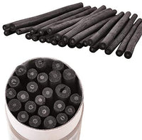 MyLifeUNIT - Barra de carbón para dibujo, 25 unidades, 0.157 – 0.197 in de diámetro - Arteztik
