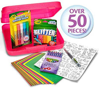 Crayola Create 'n Carry, kit portable de herramientas de arte, más de 75 piezas, gran regalo. - Arteztik
