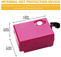 Kit de aerógrafo, Fy-Light multipropósito de alimentación por gravedad de una sola acción con mini compresor de aire portátil para maquillaje, aficiones, manualidades, decoración de tartas, tatuaje - Arteztik

