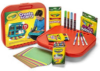 Crayola Create 'n Carry, kit portable de herramientas de arte, más de 75 piezas, gran regalo. - Arteztik
