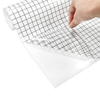 Rollo de papel de transferencia de color negro de 12 pulgadas x 10 pies para vinilo autoadhesivo para tazas, carteles, calcomanías, ventanas, aplicación con alto tope inicial - Arteztik
