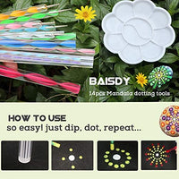 Plantillas de mandala con lunares, plantillas de mandala, plantilla de puntos, plantillas de dibujo para mandala, rocas de pared, madera, piedra, pintura, por BAISDY - Arteztik
