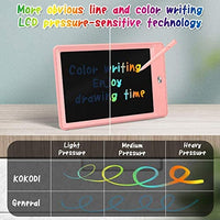 KOKODI - Tableta de escritura LCD de 8,5 pulgadas de color Doodle Board Dibujo Tablet, bloc de dibujo electrónico con función de bloqueo, juguetes educativos y de aprendizaje para niñas de 3, 4, 5 y 6 años (azul) - Arteztik

