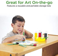 Faber-Castell - Juego de pintura texturizada para niños (12 piezas, 5 pinceles de pintura Tempera y pinceles de textura) - Arteztik
