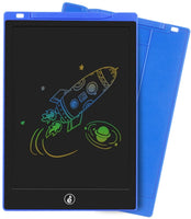 Sunany - Tableta de escritura LCD de 11 pulgadas para niños, juguetes para niños y niñas, tablero de dibujo colorido para niños, tablero de dibujo de doodle electrónico, juguetes educativos y de aprendizaje, regalos para niños de 3 a 12 años (azul) - Arteztik
