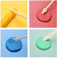 Kit de arcilla de polímero, 36 arcillas de modelado de colores perfectos, arcilla de modelado de proceso de bricolaje, viene con kit de herramientas y kit de accesorios, antiadherente, no tóxico, ideal para manualidades para niños. - Arteztik
