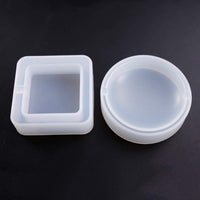 HEALLILY Moldes de resina epoxi para bolígrafos y ceniceros moldes de silicona para hacer herramientas de resina colgante de manualidades 4 piezas - Arteztik

