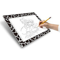 Litup LPS5 - Caja de luz para niños, ultradelgada, tamaño pequeño, A5, 9,8 x 7,64 pulgadas, almohadilla de luz LED para trazar manualidades, artistas, dibujar, pizarra de luz para dibujar animación - Arteztik
