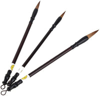 ultnice 3pcs chino Caligraphy Sumi punta de pincel pincel de dibujo para caligrafía arte - Arteztik
