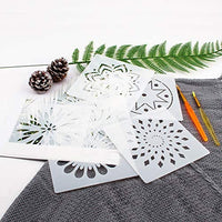 WANDIC Mandala Kit de puntos, 35 piezas Mandala Roca Dotting Herramientas Arte Pintura Herramientas Set con Mandala Plantillas, Herramientas de punteado, varillas acrílicas, paleta de pintura para cerámica Rock Pintura - Arteztik
