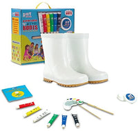 mY DESIGN - Botas de pintura para niños con 6 colores de pintura a juego, fabricadas en Estados Unidos. - Arteztik
