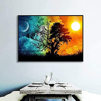 Kit de pintura de diamante 5D, redondo, perforación completa, bordado, punto de cruz, arte y manualidades, suministros de lona para decoración de pared del hogar, adultos y niños (2 unidades) - Arteztik
