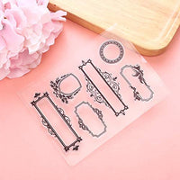 Sellos transparentes de silicona con diseño de corazón para hacer tarjetas, decoración y álbumes de recortes, marco de fotos - Arteztik
