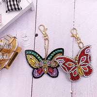 CooCu - Llavero con diamantes de imitación, diseño de mosaico con diamantes de imitación, para hacer taladros decorativos, arte y manualidades, para adultos y niños (corazón) - Arteztik
