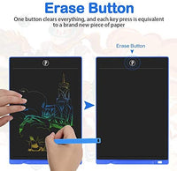Sunany - Tableta de escritura LCD de 11 pulgadas, tablero de dibujo para niños, diseño de tabla, dibujo de dibujos de dibujos para niños, escritura y aprendizaje de garabatos para regalo para niñas y niños (rojo) - Arteztik
