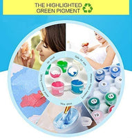 Kit de pintura por números para niños y adultos principiantes, 16.0 x 20.0 in, pintura al óleo con pinceles de acrílico - Arteztik
