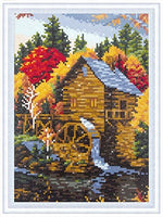 Kit de pintura de diamante 5D con perforación completa, paisaje campestre, pintura de bordado con diamantes de imitación, arte para decoración de pared del hogar, 12 x 16 pulgadas - Arteztik
