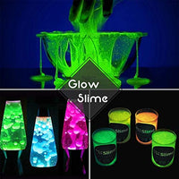 Polvo de pigmento que brilla en la oscuridad – Pigmento luminoso de resina epoxi en polvo para bricolaje Slime Kit – Seguro para la piel de larga duración, tinte de color que brilla por sí mismo para pintura acrílica, arte de uñas, pintura, manualidades – - Arteztik
