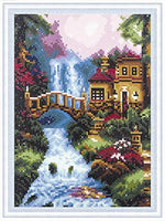 Kit de pintura de diamante 5D con perforación completa, paisaje campestre, pintura de bordado con diamantes de imitación, arte para decoración de pared del hogar, 12 x 16 pulgadas - Arteztik
