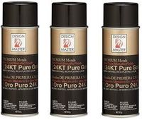 Diseño Master Nº 240 Pure Gold Metallic Spray de 24 quilates - Arteztik
