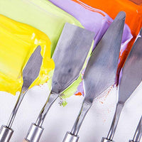 CONDA herramientas de pintura para cuchillos de paleta, mango de madera para cuchillos de metal - Arteztik
