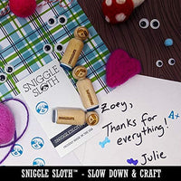 Juego de sellos de goma con diseño de palos de símbolos y corazones, para estampado, manualidades, planificadores, 3/4 pulgadas - Arteztik

