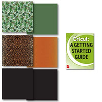 Paquete de hojas de transferencia de tinta infusible de Cricut, palma tropical, leopardo, negro - Arteztik
