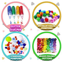 FunzBo Arts and Crafts Supplies for Kids - Craft Art Supply Kit for Toddlers Age 4 5 6 7 8 9 - All in One D.I.Y. Crafting Collage Arts Set for Kids (X-Large) - Arteztik
