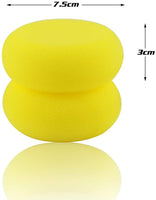 Hslife - Esponjas de espuma para pintura, 36 unidades, 3.0 in, color amarillo - Arteztik
