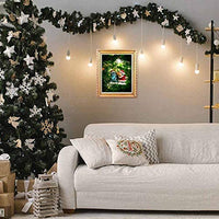 Kit de pintura de diamante para adultos, bricolaje 5D regalo de Navidad redondo completo taladro arte perfecto para la relajación y decoración de la pared del hogar regalos de Navidad (11.8 x 15.7 in) - Arteztik
