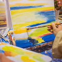 Paquete de 32 tableros de lienzo blanco en blanco, pizarra de pintura, lienzo artístico de 11.0 x 13.8 in, tablas de lienzo para pintar - Arteztik
