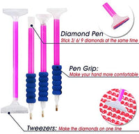 85ps - 5D Diamante Herramientas de Pintura para Niños para Adultos Kit de Accesorios de Pintura de Diamantes para Niños para hacer Pintura de Diamantes Arte - Arteztik
