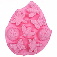 Insectos molde de Jabón – moldfun mariposa libélula Ladybug de Abeja molde de silicona para bomba de baño, barras de loción, Chocolate, caramelo, gelatina, crayón, hornear Cupcakes, magdalenas, cera - Arteztik
