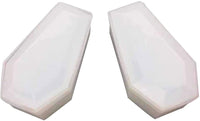 KHTAA Moldes de resina de silicona, caja de almacenamiento de resina para ataúd, moldes de epoxi UV, moldes para joyas, manualidades, decoración del hogar, herramienta de bricolaje para Halloween - Arteztik
