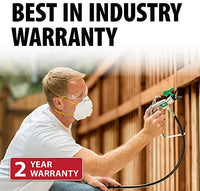 Wagner 0580001 Control Pro 170 Spray de pintura, alta eficiencia sin aire con bajo exceso de spray - Arteztik
