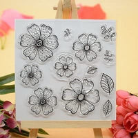 Juego de 4 sellos transparentes para decoración de tarjetas y álbumes de recortes de Welcome to Joyful Home - Arteztik
