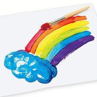 Colorations pintura Tempera simplemente lavable, Rainbow Plus 8 unidades (16 oz. Cada uno) – Se lava fácilmente – colores vibrantes, rica cobertura – se seca a un acabado mate – pintura de aula económica - Arteztik
