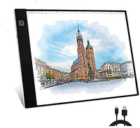 A4 Tracing Light Box Portátil LED Tabla Tracer Junta Regulable Brillo Artcraft Light Pad para Artistas Dibujo 5D DIY Diamond Pintura Sketching Tatuaje Animación Diseño - Arteztik
