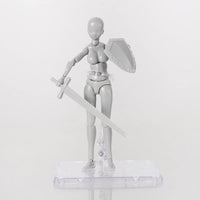 Aslion 2 piezas 2.0 figura de acción masculina femenina modelo para SHF Body Kun Doll PVC Body-Chan DX Set (macho y hembra) - Arteztik
