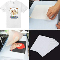 Wixine - 20 hojas de papel de transferencia de calor para tela ligera - Arteztik
