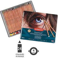 Derwent 2302719 - Lápices de colores para artista, dibujo, profesional, 12 unidades - Arteztik
