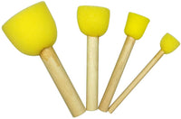 Juego de 48 esponjas redondas de espuma para pintura, para niños, manualidades, plantillas - Arteztik
