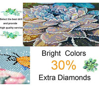 Kit de pintura de diamante 5D para adultos, con diamantes de imitación de cristal para bordar, punto de cruz, manualidades, lienzo, decoración de pared, diente de león - Arteztik
