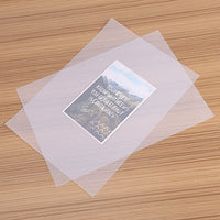 A4, translúcidos transferencia de calco ácido sulfúrico ácido papeles 100 piezas para copiar dibujo caligrafía - Arteztik
