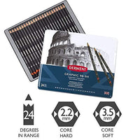 Juego de lápices de grafito Derwent, Variados - Arteztik
