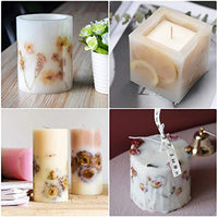 Dreamtop - Juego de flores secas de flores naturales para hacer jabón, bombas de baño, rodajas de limón, fresa, Osmanthus, jazmín, rosa, olvido-me-not, caléndula, lavanda (8 bolsas) - Arteztik
