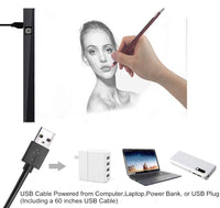 A4 caja de luz, btggg Portable LED Tracing Light Pad Arte Tatuaje regulable Brillo LED Bloc de dibujo cuadro Stencil con cable de alimentación USB [flicker-free] [Protección de los ojos de la visualización] - Arteztik
