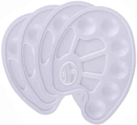 Elisel - Juego de 10 pinceles de acuarela y 4 paletas de pintura para niños y adultos para crear paletas de pintura (10 pinceles + 4 paletas) - Arteztik
