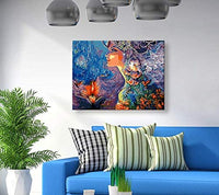 Pintura por números para adultos y niños, pintura al óleo para adultos, por números, para principiantes en lienzo, para pintura de pared, decoración del hogar, 18 x 22 in - Arteztik
